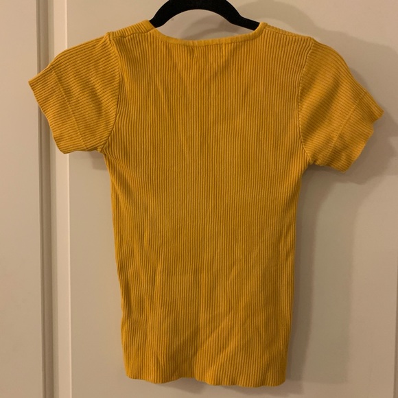 Korean Ribbed Tee - Picture 2 of 3